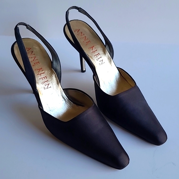 Anne Klein Collection Satin Slingbacks - Picture 3 of 13